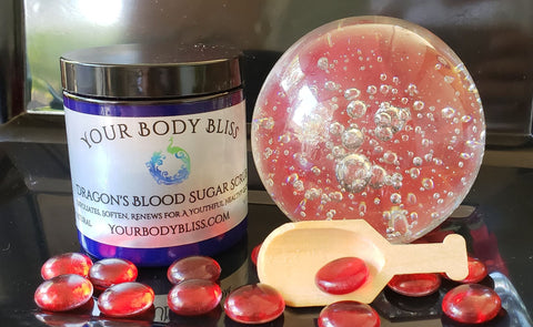 Dragon's Blood Sugar Scrub