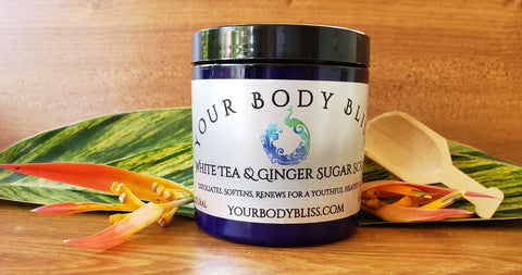 White Tea & Ginger Sugar Scrub