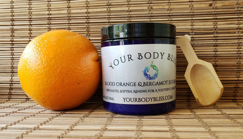 Blood Orange & Bergamot Sugar Scrub