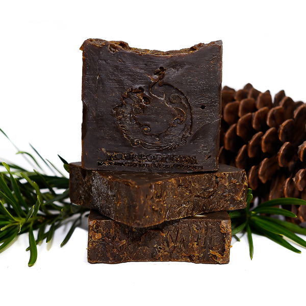 Black Pine Tar Eucalyptus Soap