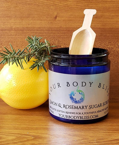 Rosemary & Lemon Sugar Scrub